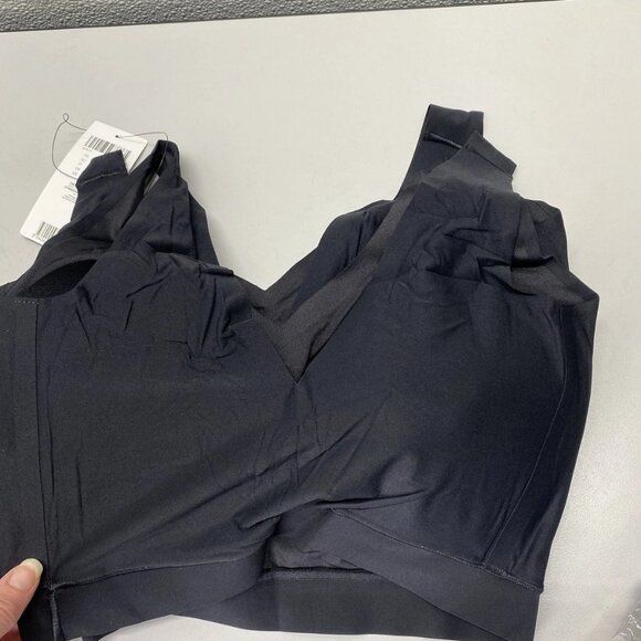 NEW CHANTELLE SoftStretch Padded V-Neck Wireless Bra Top Black Size XL-2XL - Picture 8 of 12